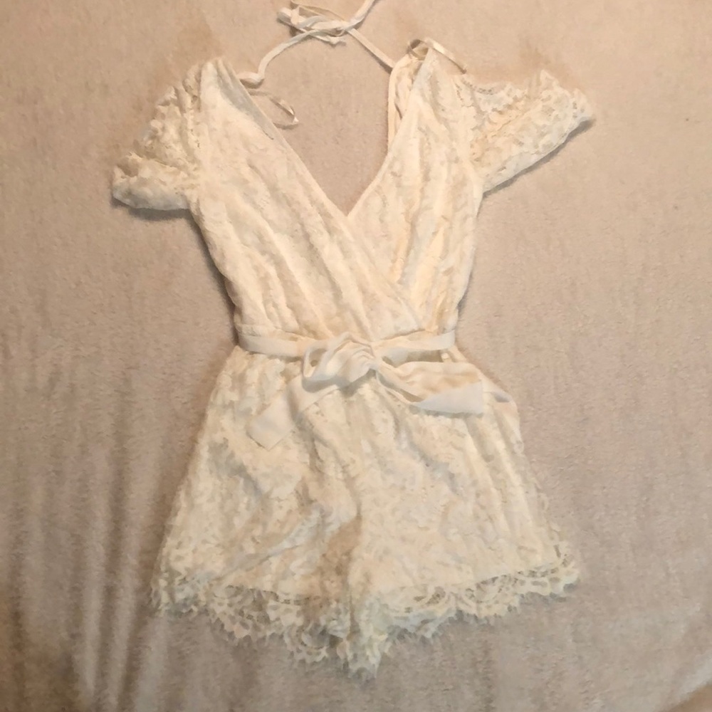 White romper